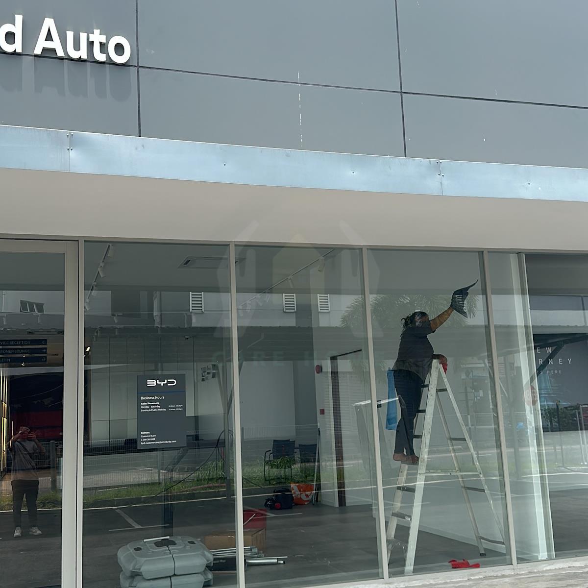 Sime Darby Byd and Hyundai Showroom Deep Cleaning